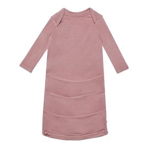 Posh Peanut Zippered Gown| Mauve| Size 0-3M